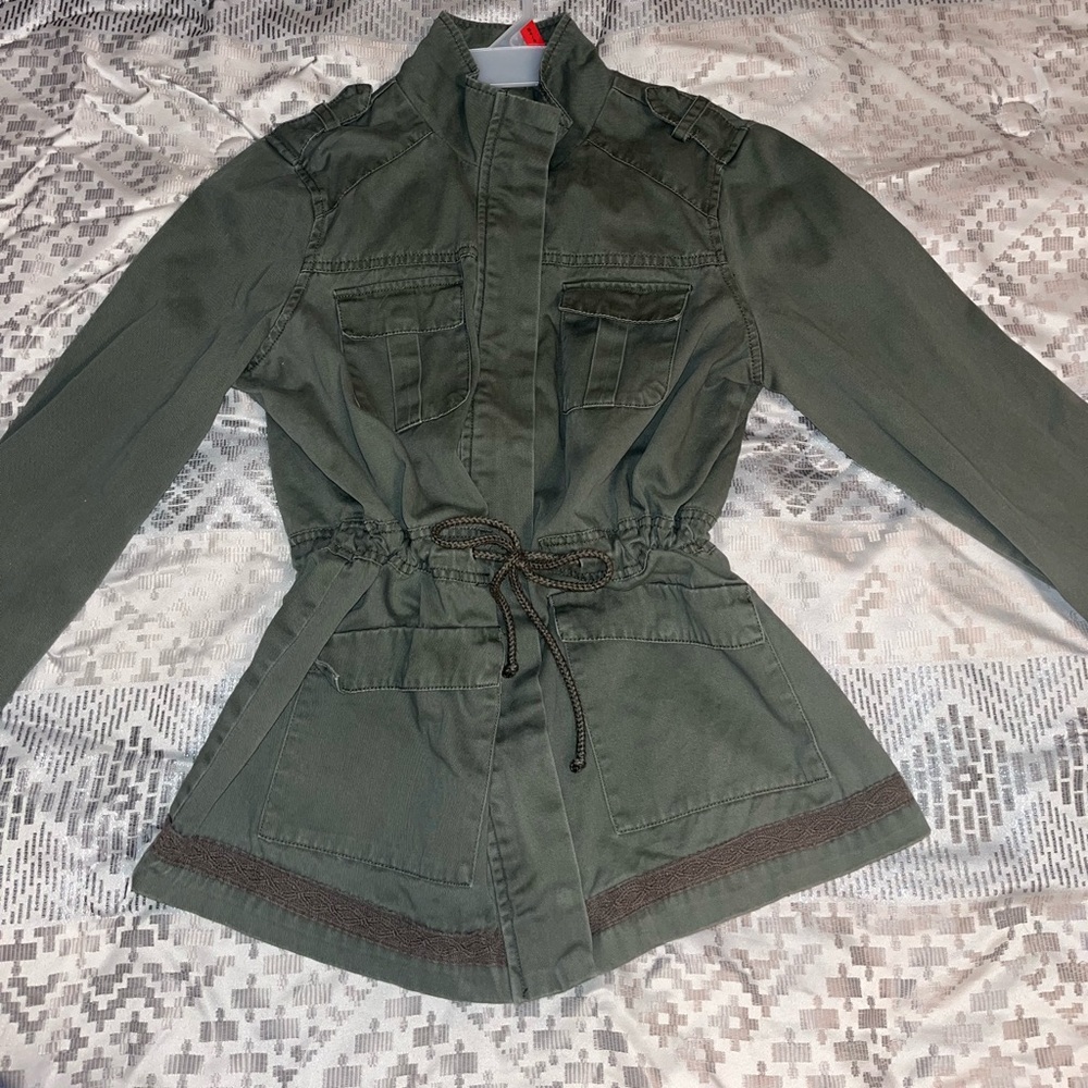 Olive green jacket